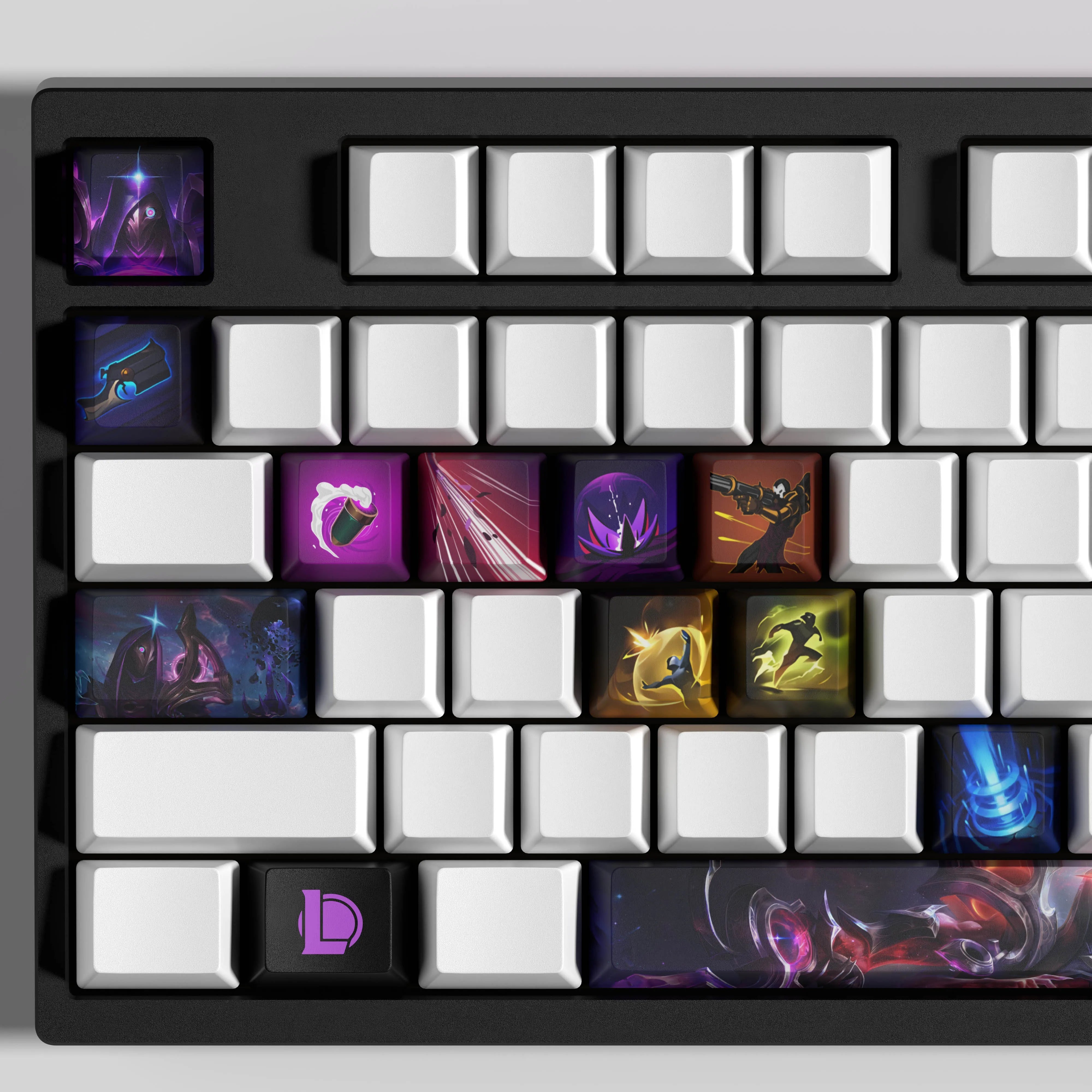 NEW SPECIAL EDITION League of Legends Jhin Keycaps – 14 Key