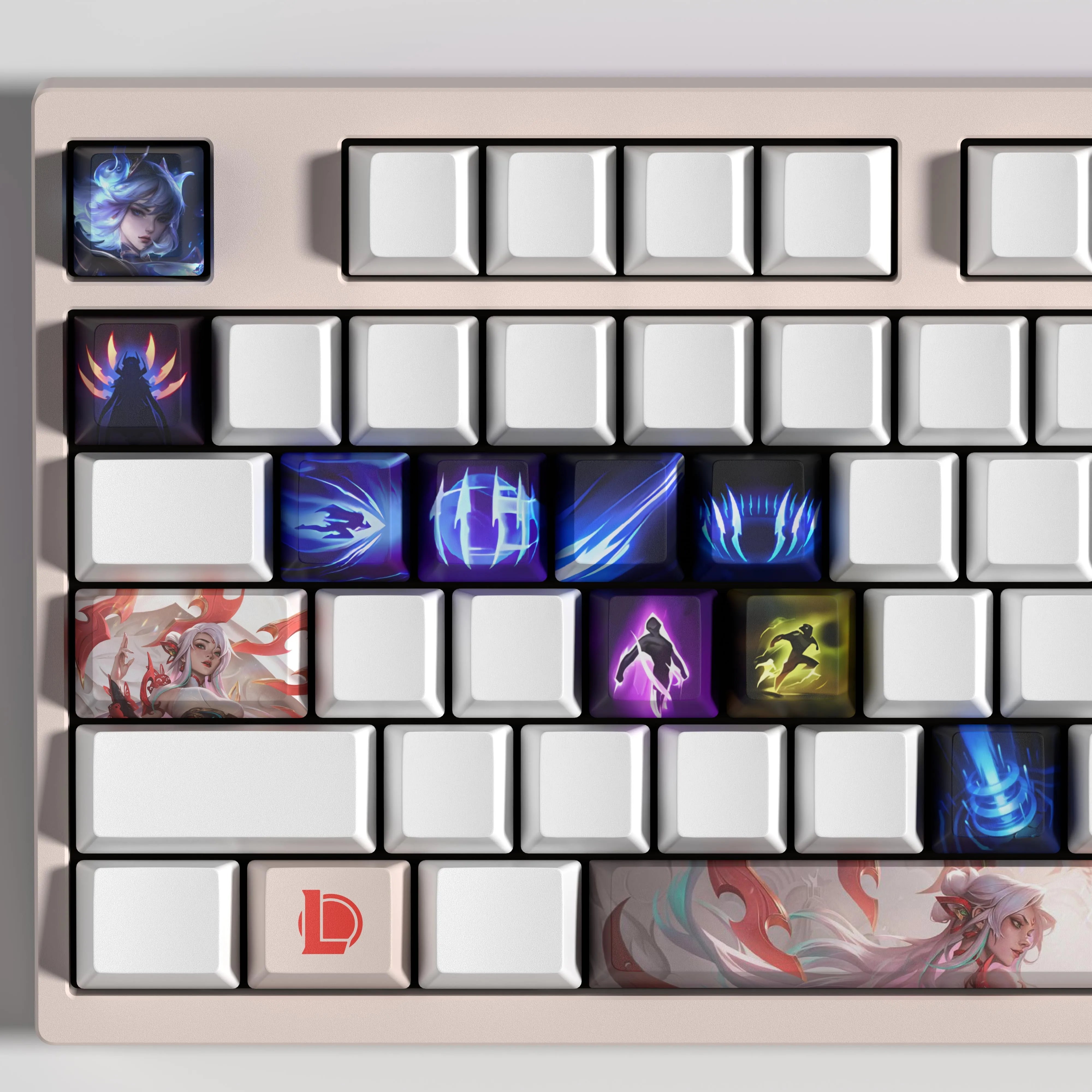NEW SPECIAL EDITION League of Legends Irelia Keycaps – 14 Key