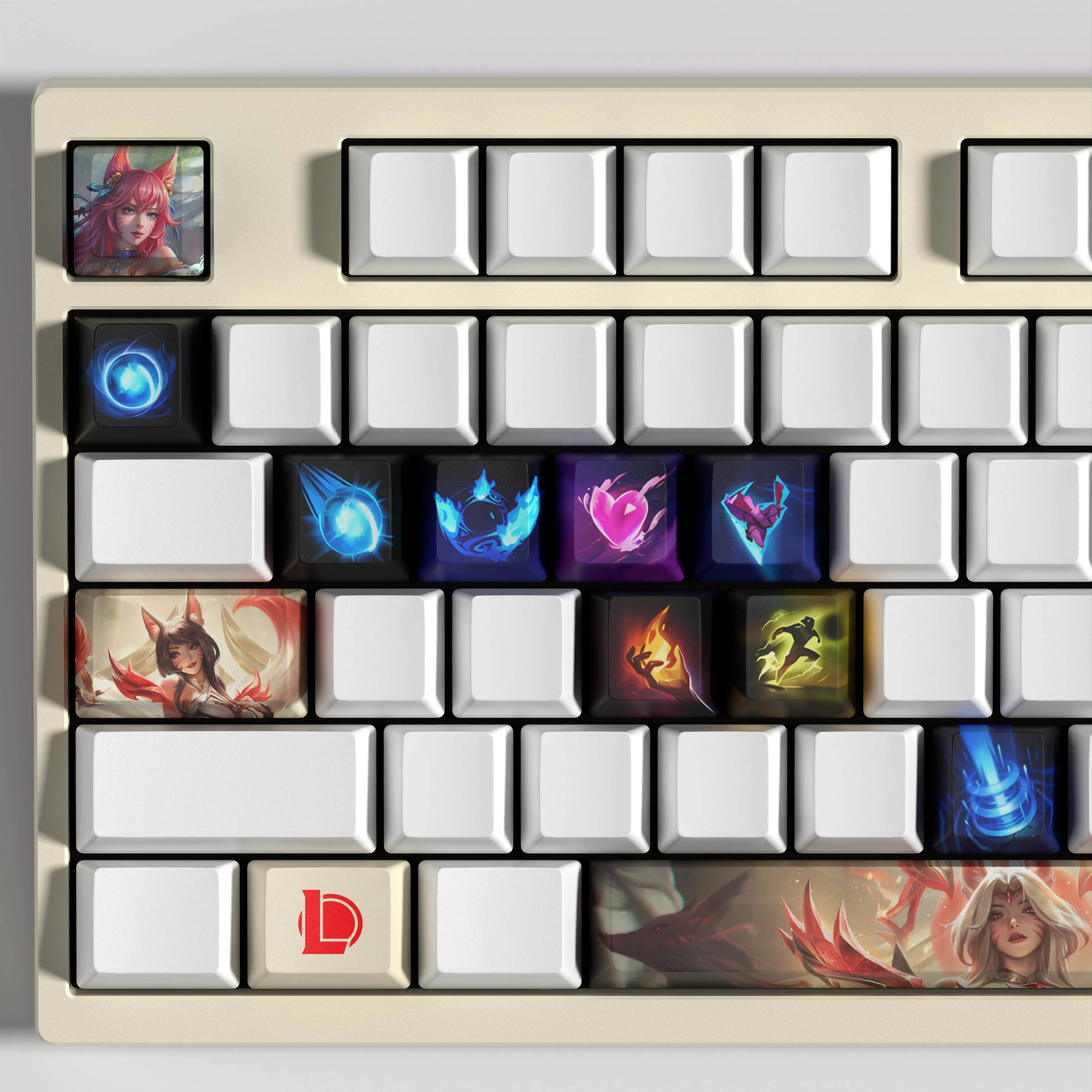 NEW SPECIAL EDITION League of Legends Ahri Keycaps – 14 Key