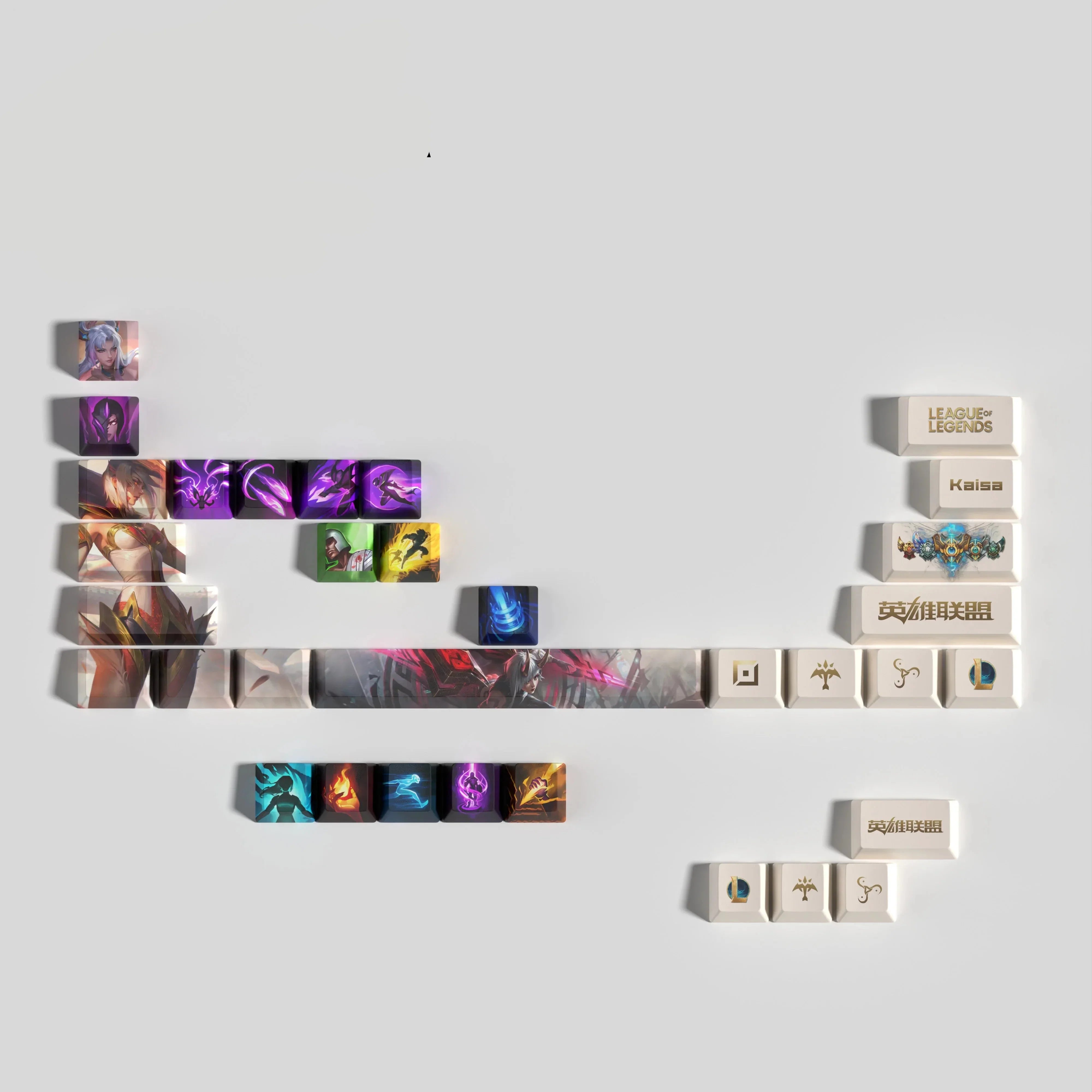 NEW League of Legends Kai’Sa Keycaps – 29 Key