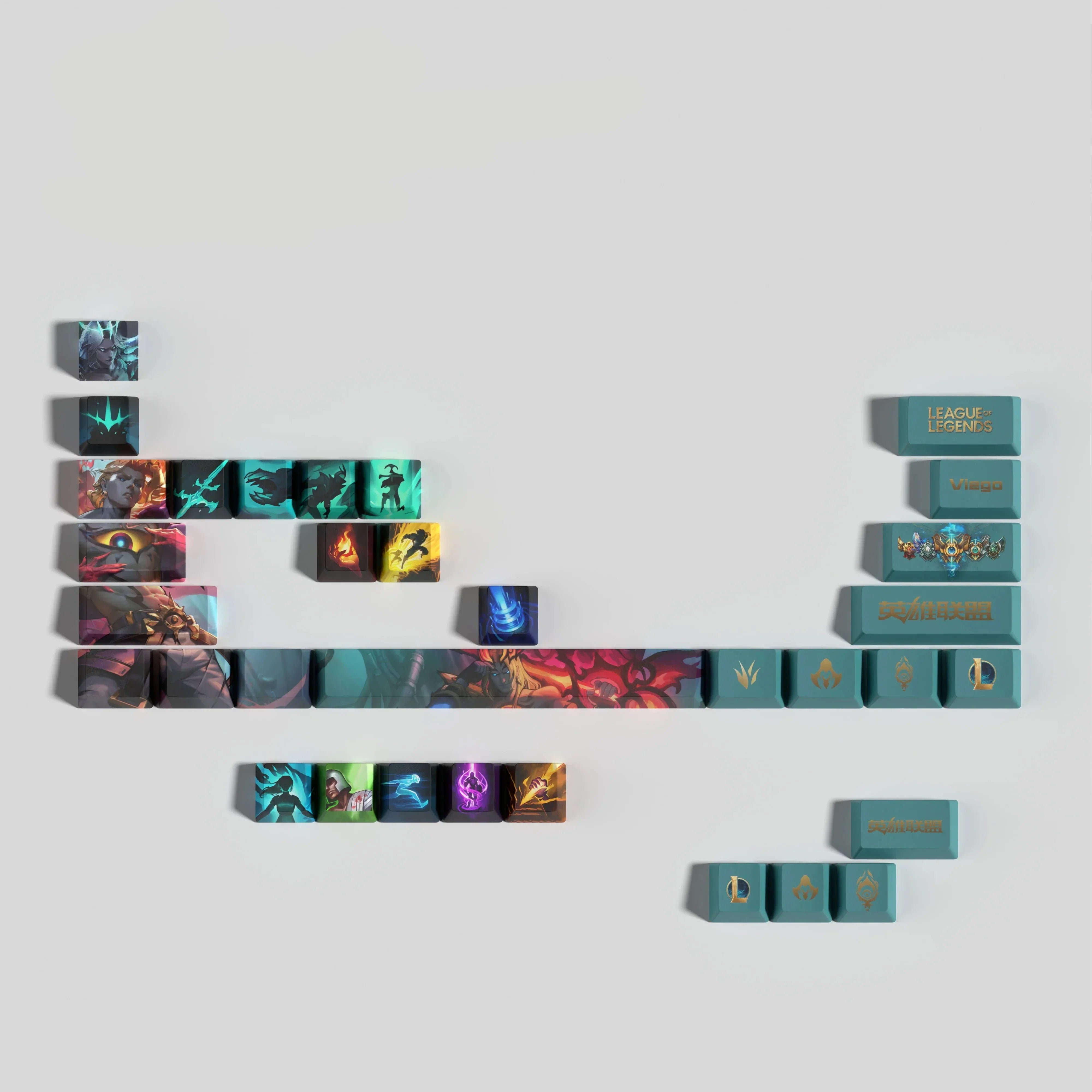 NEW League of Legends Viego Keycaps – 29 Key