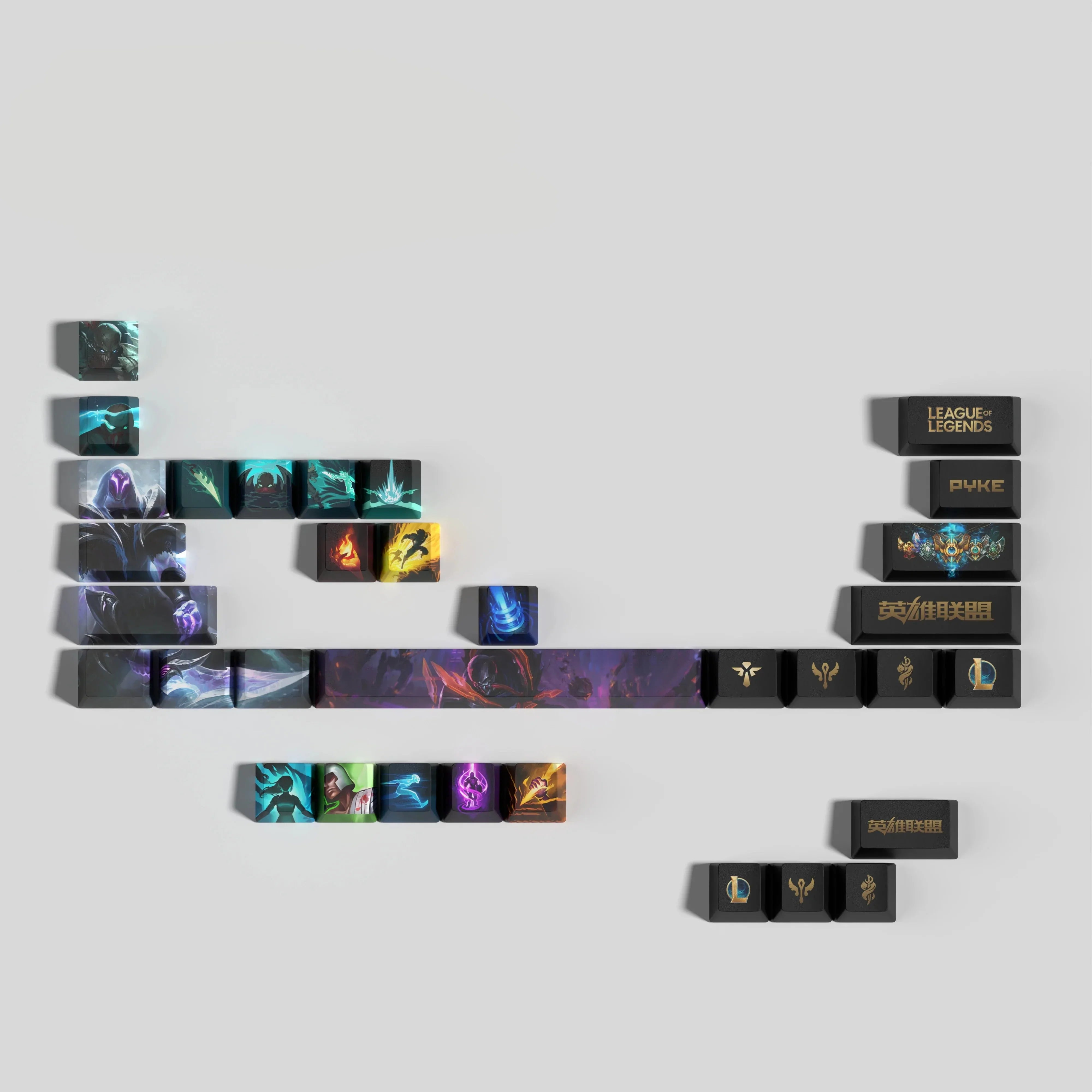 NEW League of Legends Pyke Keycaps – 29 Key