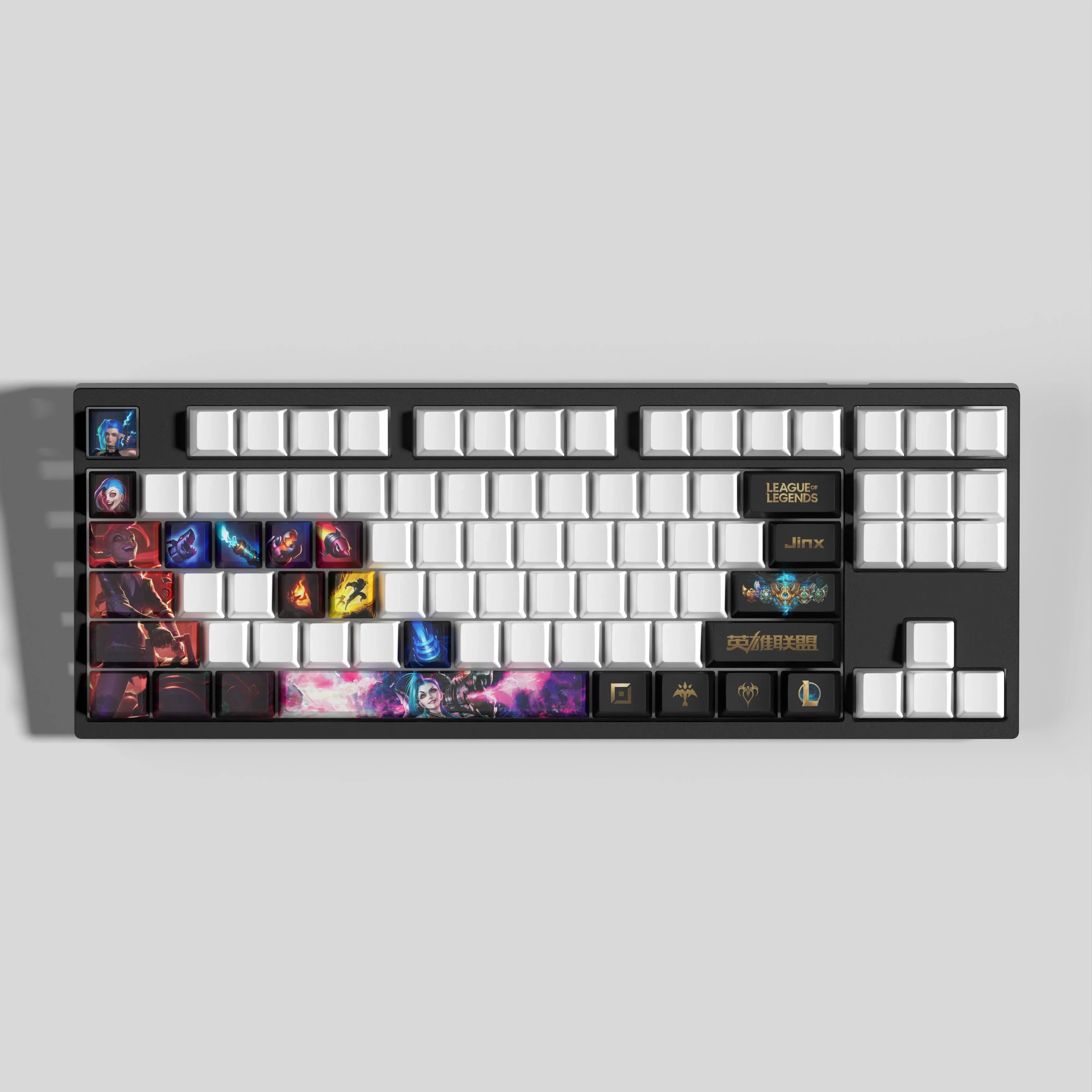 NEW League of Legends Jinx Keycaps – 29 Key