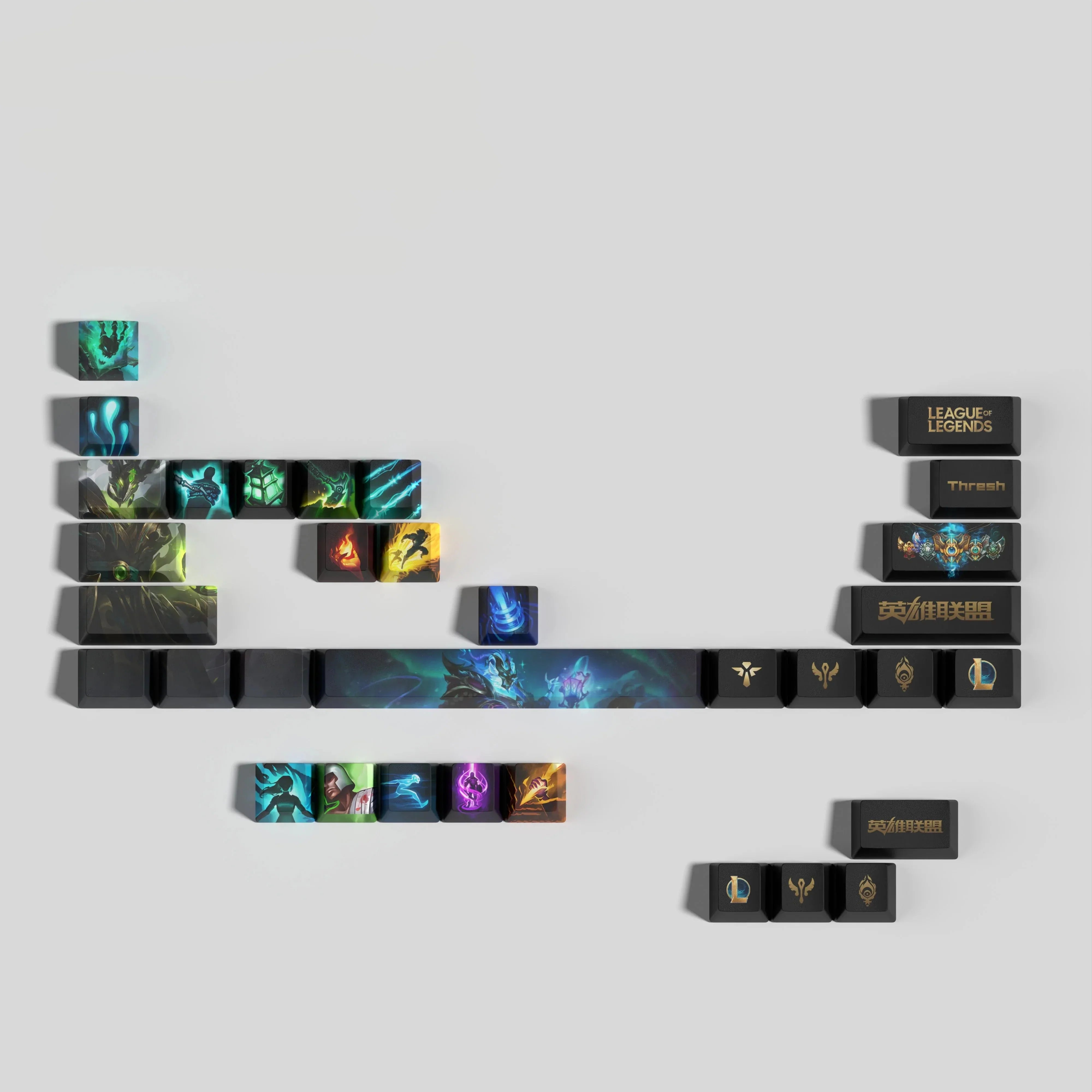 NEW League of Legends Thresh Keycaps – 29 Key