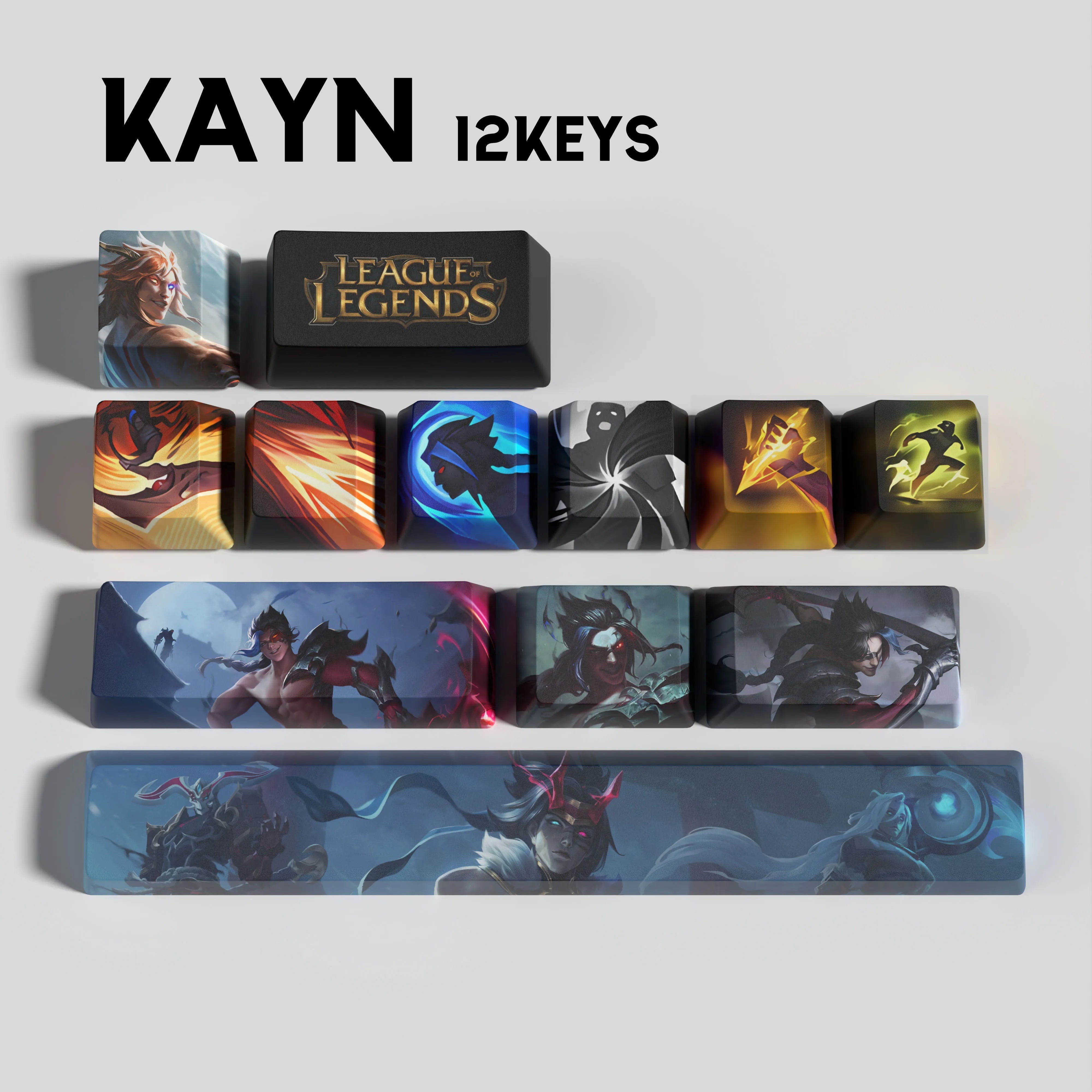 League of Legends Kayn Keycaps