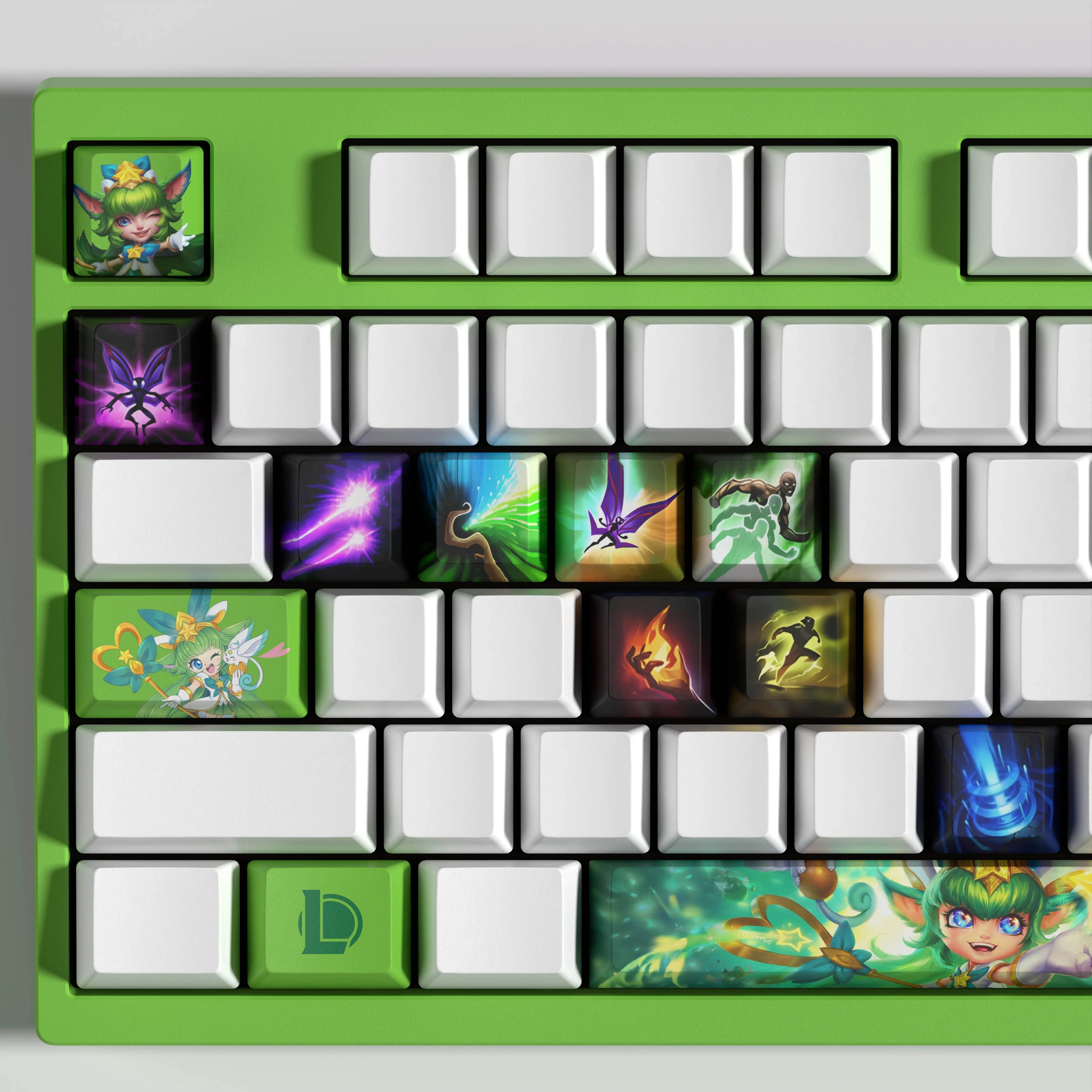 NEW SPECIAL EDITION League of Legends Lulu Keycaps – 14 Key